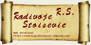 Radivoje Stoišević vizit kartica